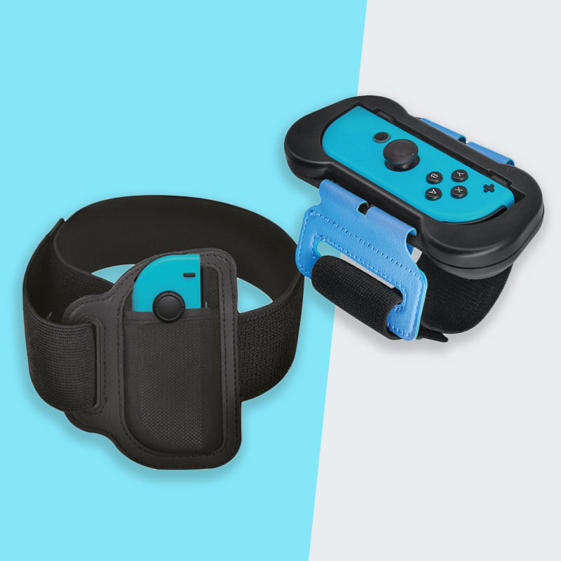 Numskull Nintendo Switch JoyCon Ring Fit & Just Dance Straps (2 Pack