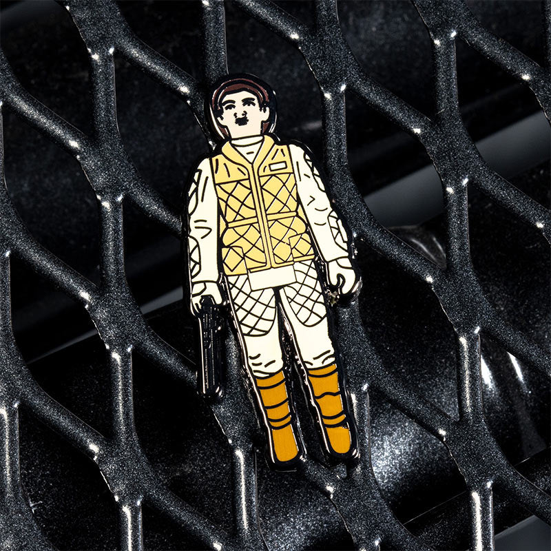 Pin Kings Star Wars Enamel Pin Badge Set 1.19 – Leia (Hoth Outfit) and Rebel Commander