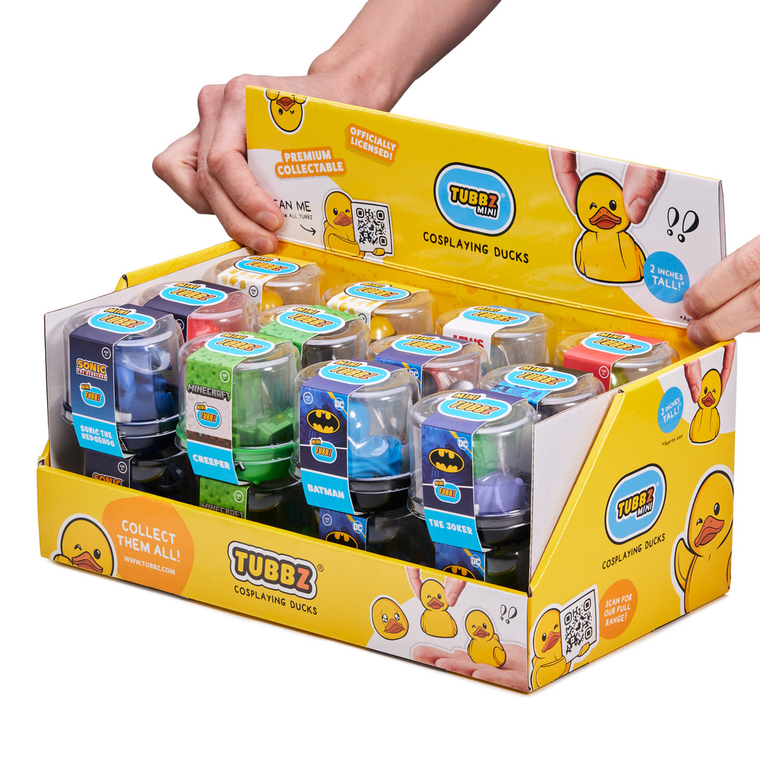 TUBBZ MINI Collectibles CDU – 24 Unit Pre-Pack (Top-Selling Mix)