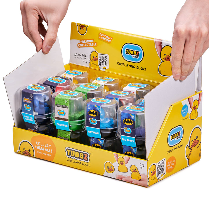 TUBBZ MINI Collectibles CDU – 24 Unit Pre-Pack (Top-Selling Mix)