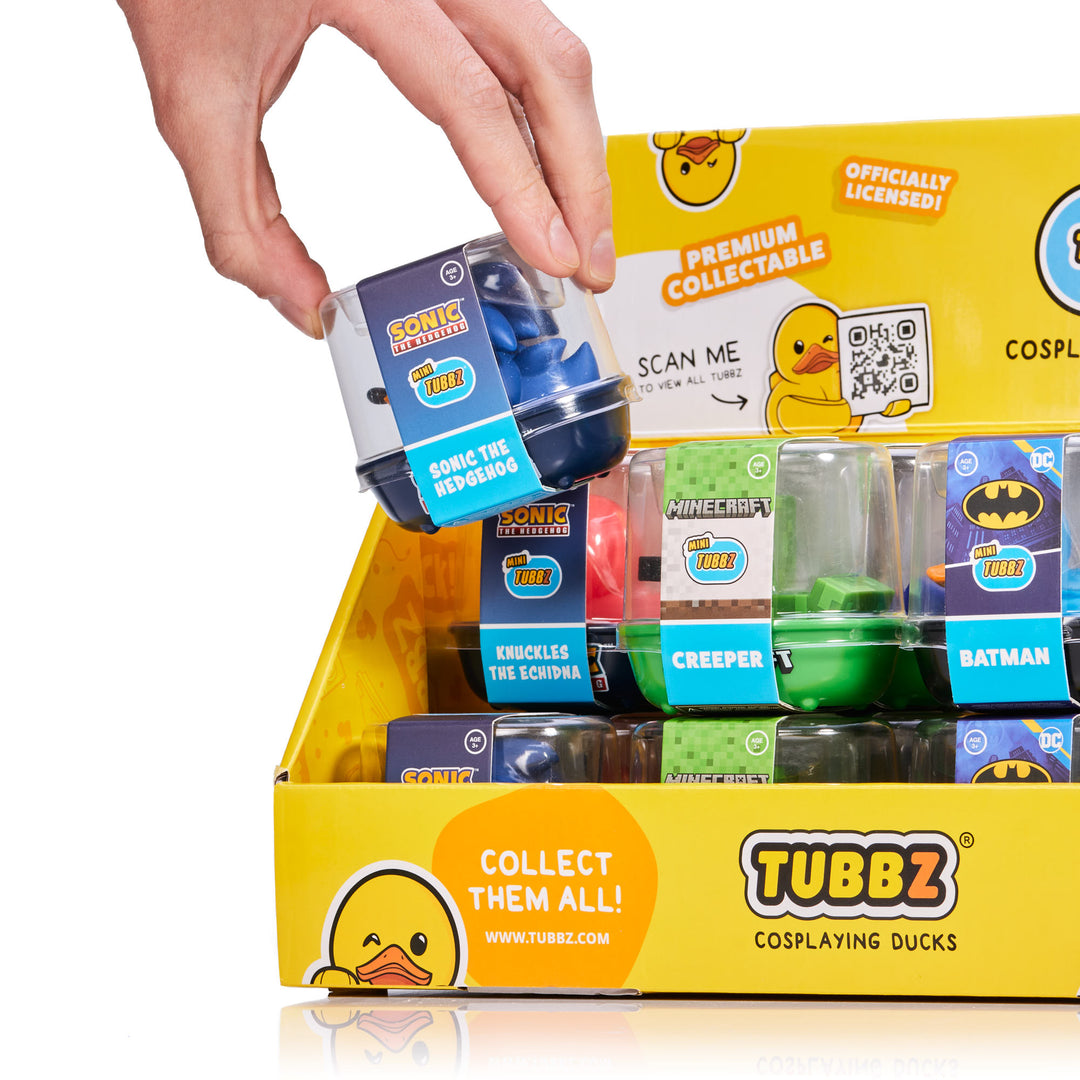 TUBBZ MINI Collectibles CDU – 24 Unit Pre-Pack (Top-Selling Mix)