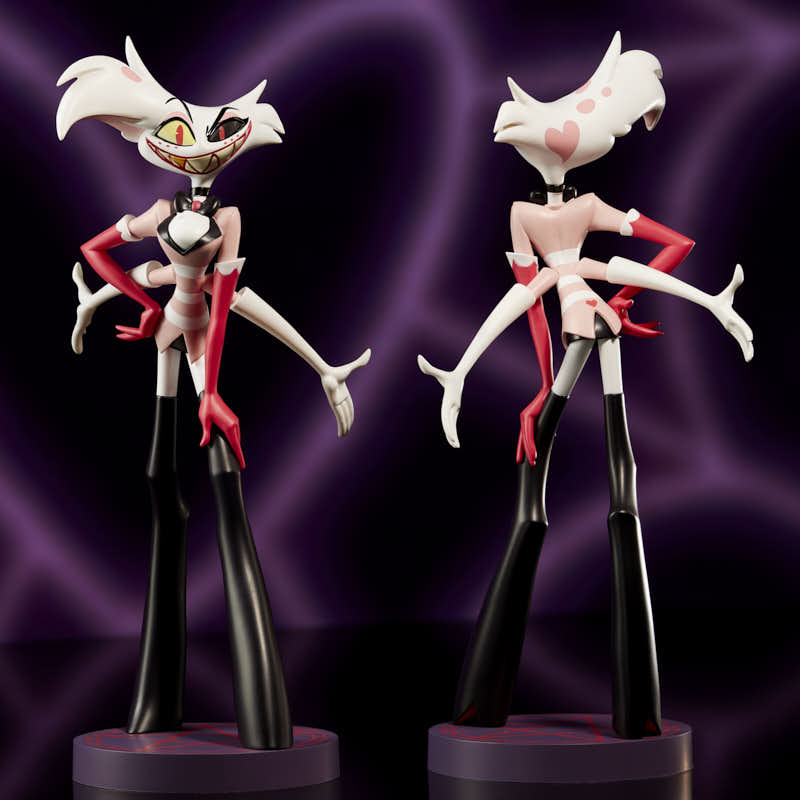 Hazbin Hotel Statue Angel Dust