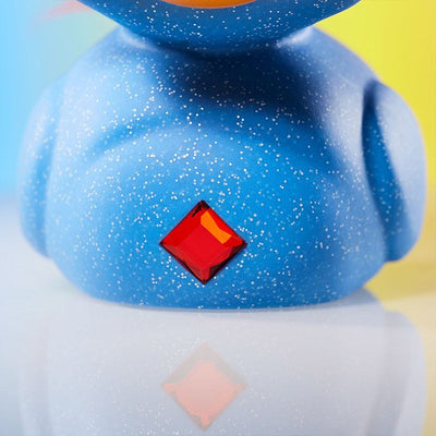Official Trolls Glitter Blue Troll (Blue with Red Hair) TUBBZ Cosplaying Duck Collectable