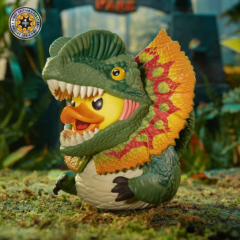 Official Jurassic Park Dilophosaurus TUBBZ Cosplaying Duck Collectable