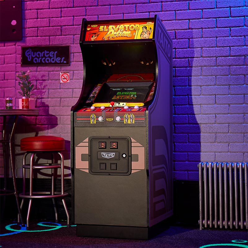 Taito Elevator Action Quarter Size Arcade Cabinet