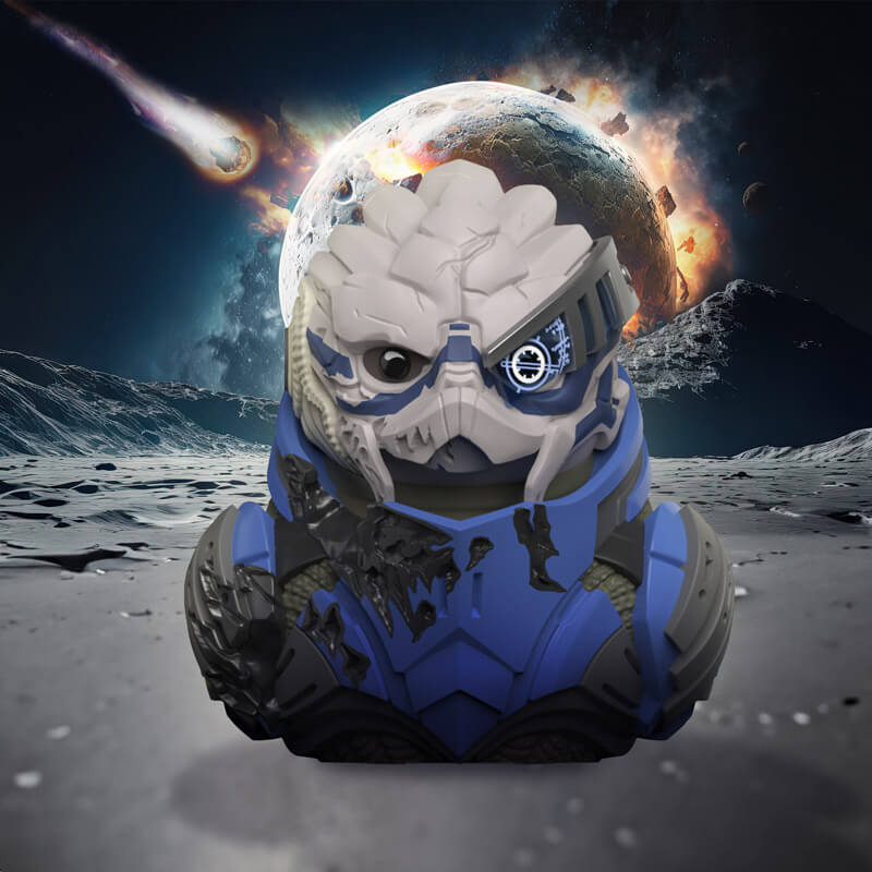 Official Mass Effect Garrus Vakarian TUBBZ Cosplaying Duck Collectable