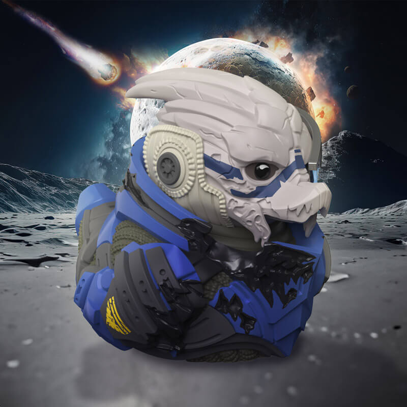 Official Mass Effect Garrus Vakarian TUBBZ Cosplaying Duck Collectable