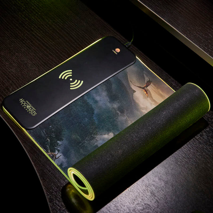 Hogwarts Legacy - Oversize Gaming Mat & Mobile Charger