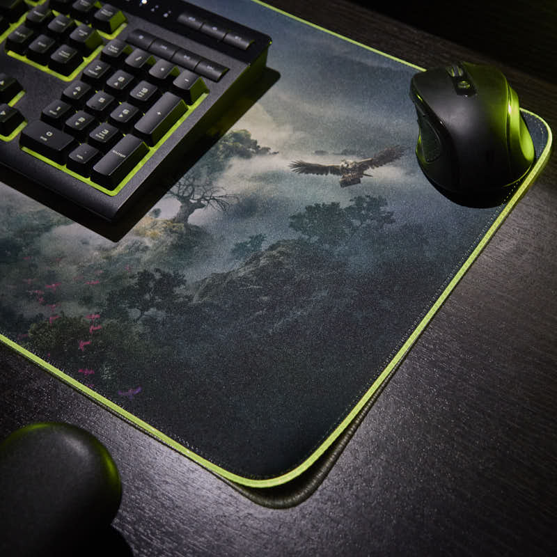 Hogwarts Legacy - Oversize Gaming Mat & Mobile Charger