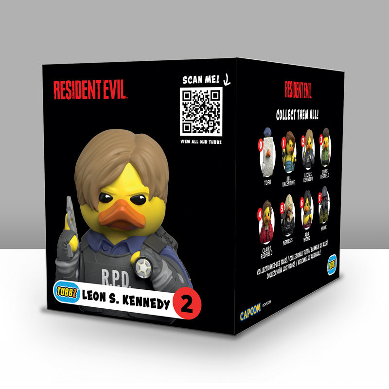 Official Resident Evil Leon S Kennedy TUBBZ (Boxed Edition)