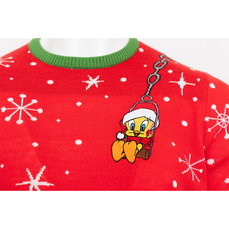 Official Looney Tunes Christmas Jumper / Ugly Sweater