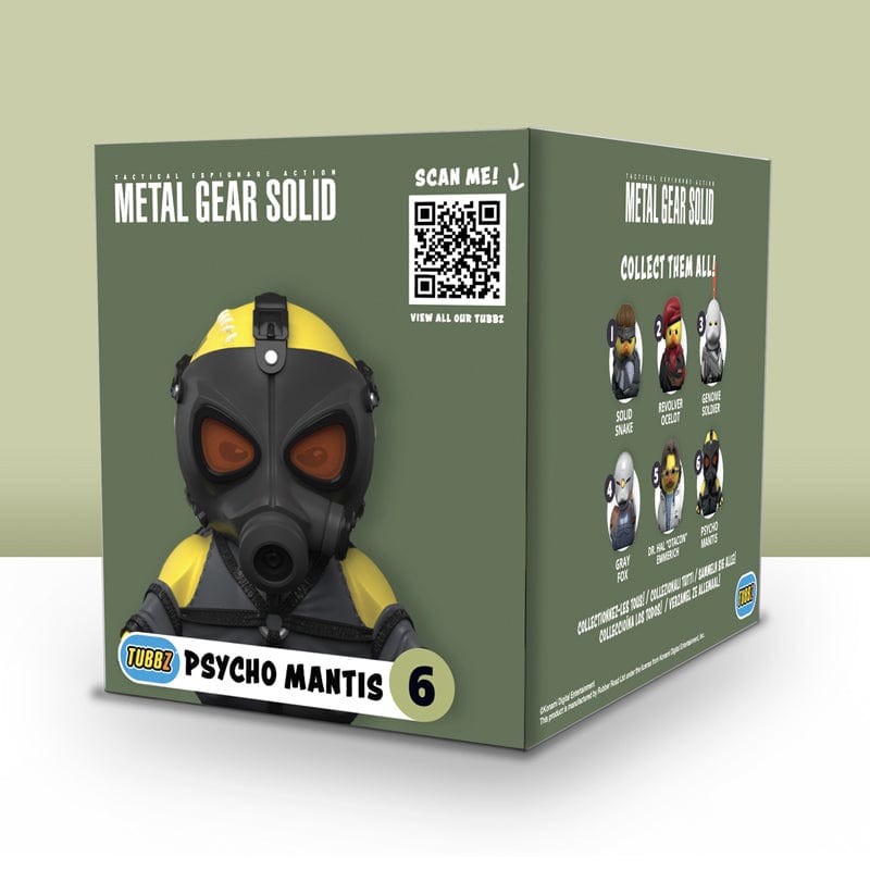 Official Metal Gear Solid ‘Psycho Mantis’ TUBBZ (Boxed Edition)