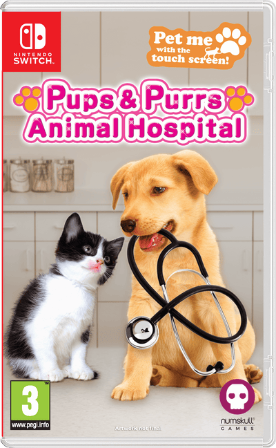 Pups & Purrs Animal Hospital - Cat Plushie