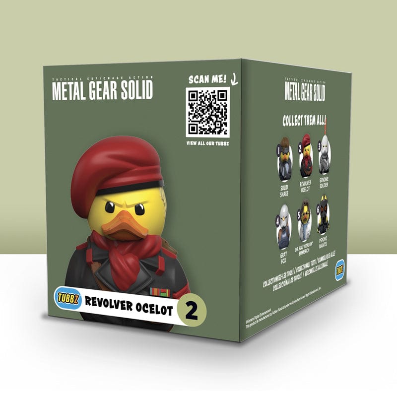 tubbz metal gear solid Metal Gear Solid: Revolver Ocelot TUBBZ (Boxed Edition)