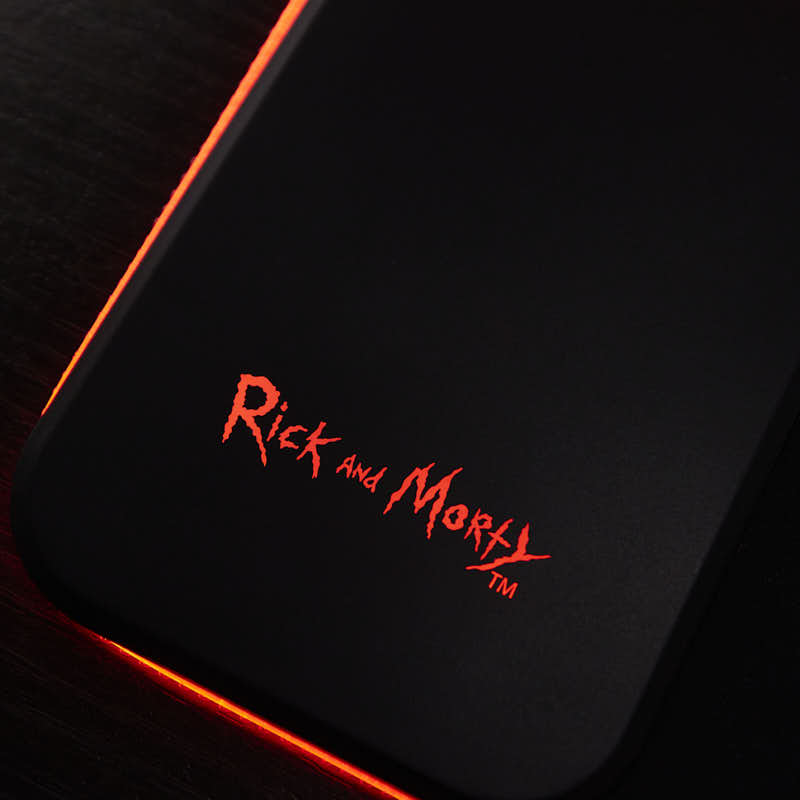 Rick and Morty - Oversize Gaming Mat & Mobile Charger