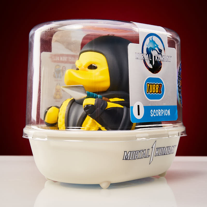 Official Mortal Kombat Scorpion TUBBZ Cosplaying Duck Collectible