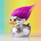 Trolls: Silver Troll (Silver with Purple Hair) TUBBZ (First Edition)