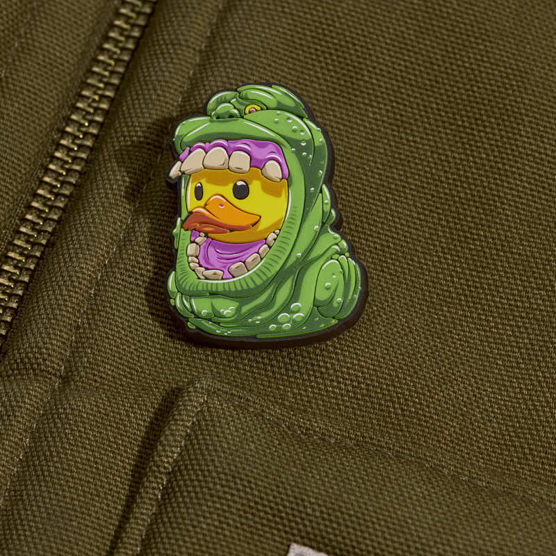 Ghostbusters: Slimer (Glow in the Dark) TUBBZ Pin (Rubber)