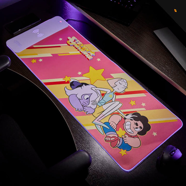 Steven Universe - Oversize Gaming Mat & Mobile Charger