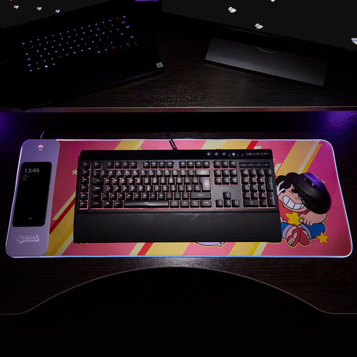 Steven Universe - Oversize Gaming Mat & Mobile Charger