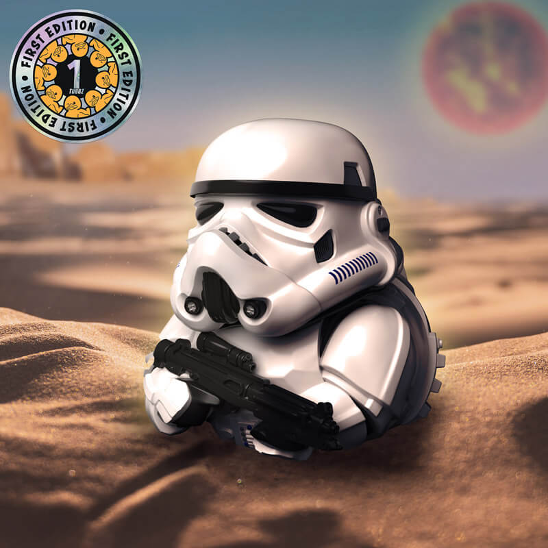 Official Original Stormtrooper TUBBZ Cosplaying Duck Collectable