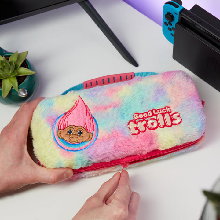 Good Luck Trolls Nintendo Switch Case