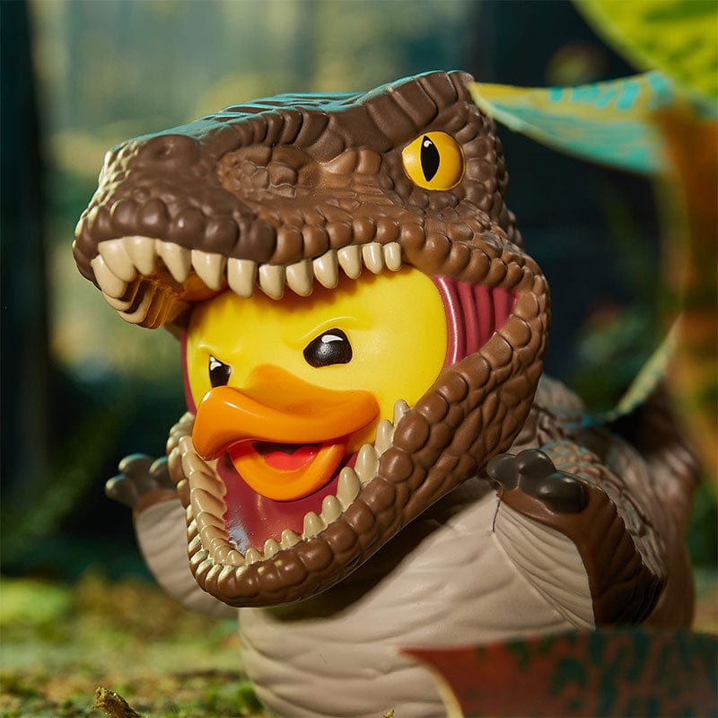 Official Jurassic Park Velociraptor TUBBZ Cosplaying Duck Collectable