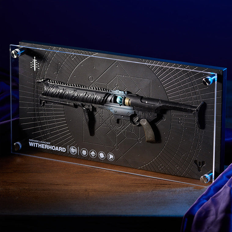 Destiny Exotic Armory Collection Witherhoard 14” Replica Plaque