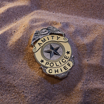 Official Jaws Amity Police Chief Pin Badge