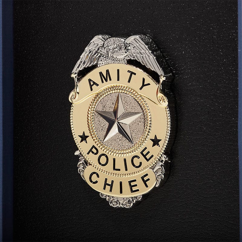 Official Jaws Amity Police Chief Pin Badge