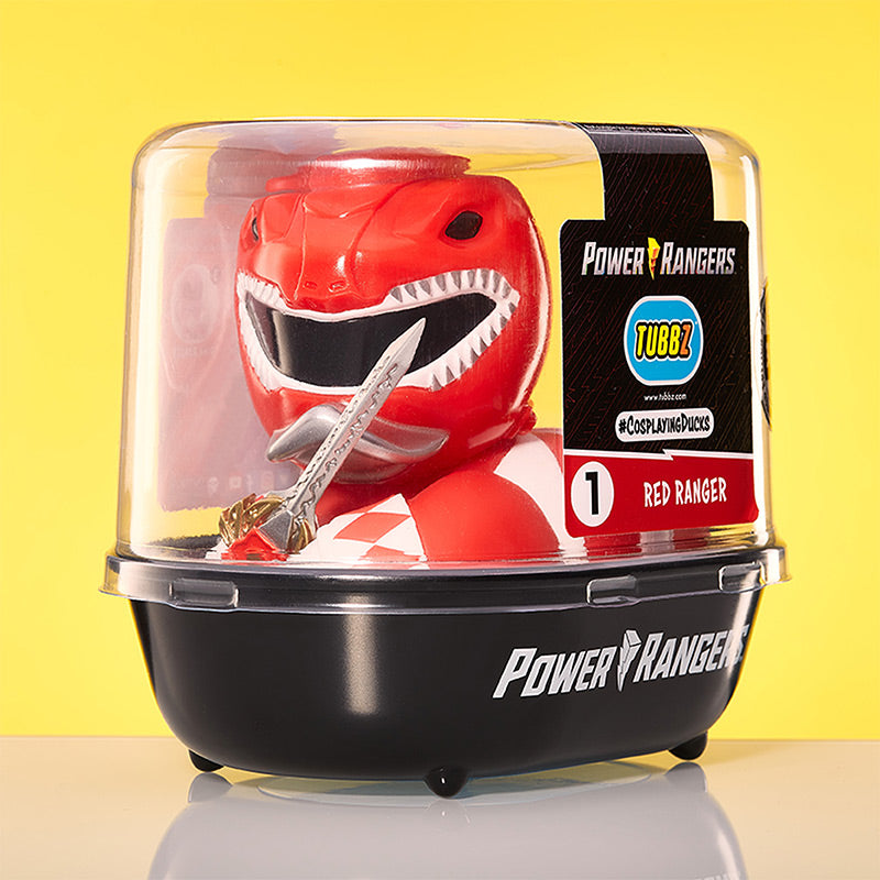 Official Power Rangers Red Ranger TUBBZ Cosplay Duck Collectible