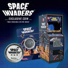 Space Invaders Quarter Size Arcade Cabinet + Coin.