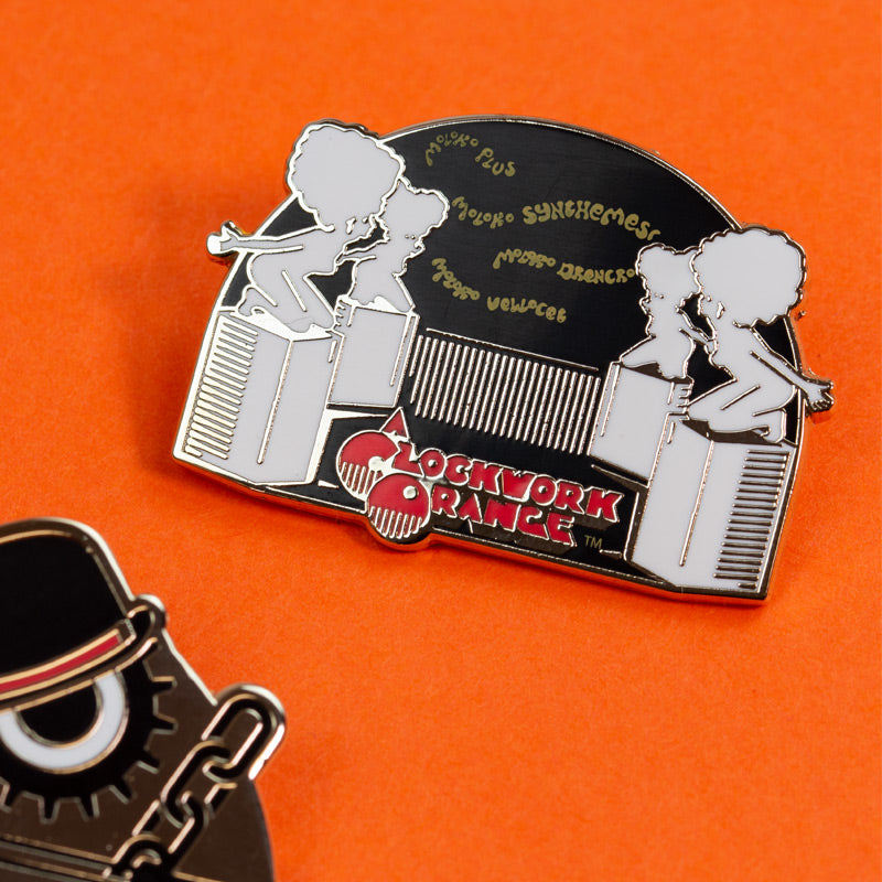 Pin Kings A Clockwork Orange Enamel Pin Badge Set 1.1 – Milk Bar & Icon