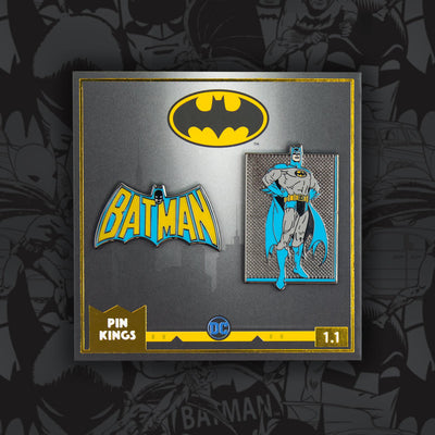 Pin Kings DC Comics Batman Enamel Pin Badge Set 1.1