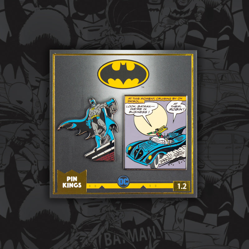 Pin Kings DC Comics Batman Enamel Pin Badge Set 1.2