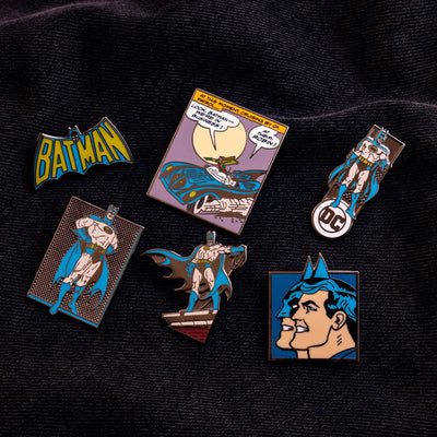 Pin Kings DC Comics Batman Enamel Pin Badge Set 1.2