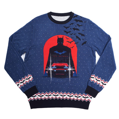 Official The Batman Winter Jumper / Ugly Sweater