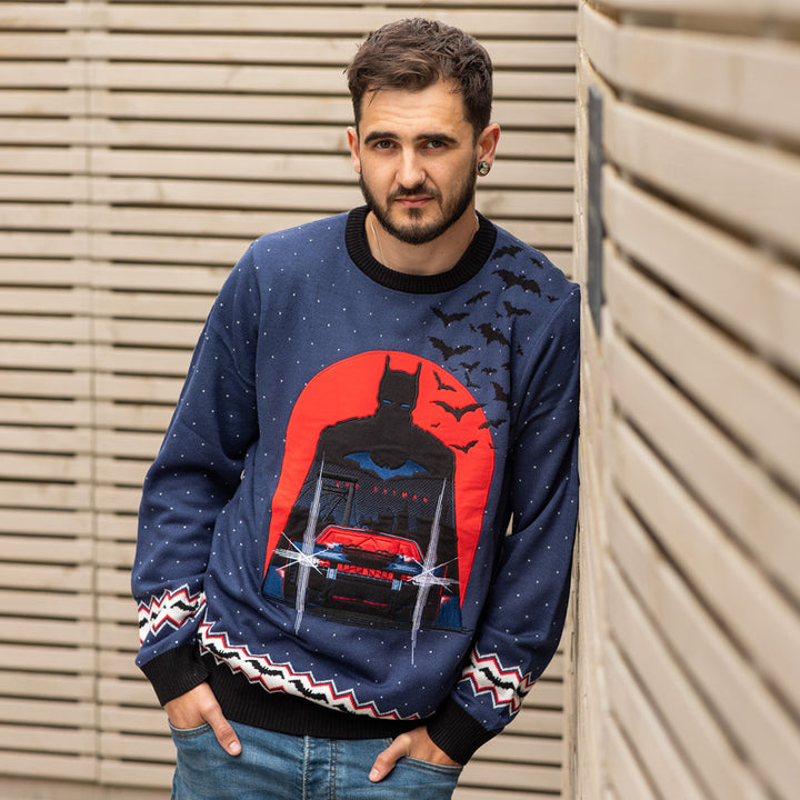 The Batman Winter Jumper / Ugly Sweater
