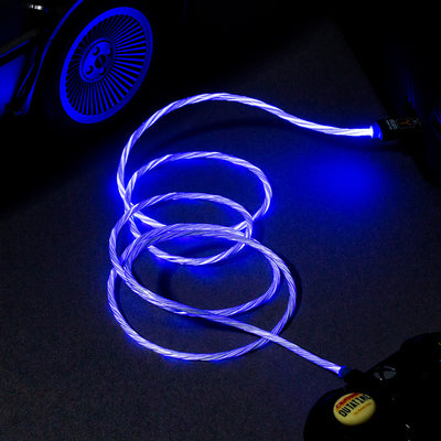 Official Back to the Future LED Micro USB Cable & Thumb Grips (PS4 and Xbox One)
