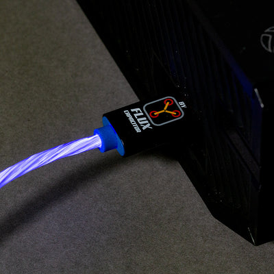 Official Back to the Future LED Micro USB Cable & Thumb Grips (PS4 and Xbox One)
