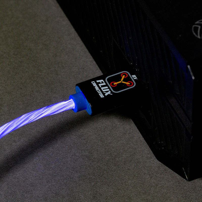 Official Back to the Future LED Micro USB Cable & Thumb Grips (PS4 and Xbox One)