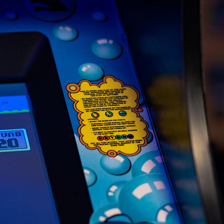 Bubble Bobble Quarter Size Arcade Cabinet