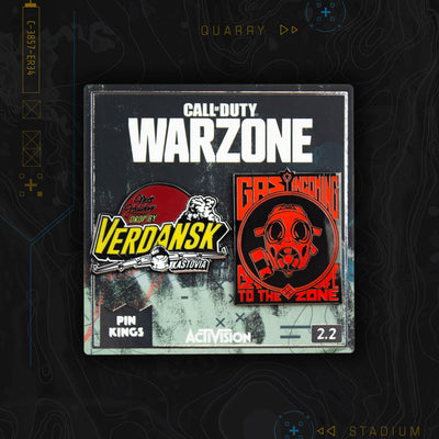 Pin Kings Call of Duty Warzone Enamel Pin Badge Set 2.2