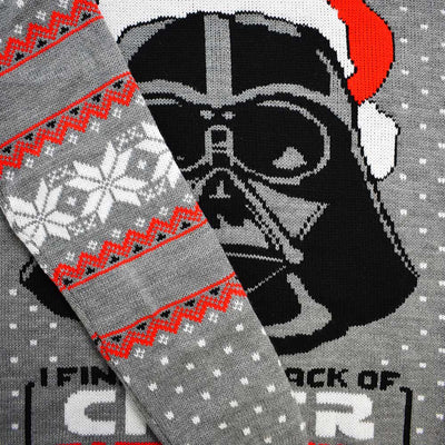 Official Star Wars Darth Vader Christmas Jumper / Ugly Sweater