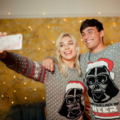 Official Star Wars Darth Vader Christmas Jumper / Ugly Sweater