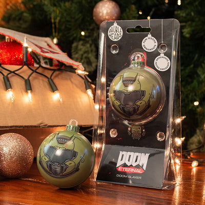 Bauble Heads DOOM ‘DOOM Slayer’ Christmas Decoration / Ornament