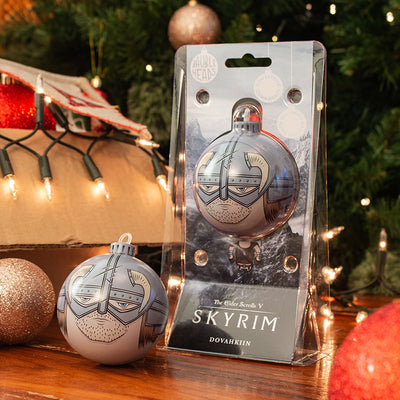 Bauble Heads Skyrim ‘Dovahkiin’ Christmas Decoration / Ornament
