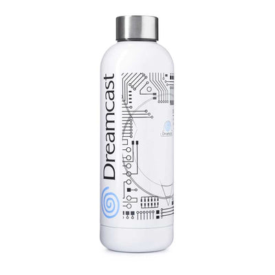 Official Dreamcast White Bowling Pin Style Water Bottle