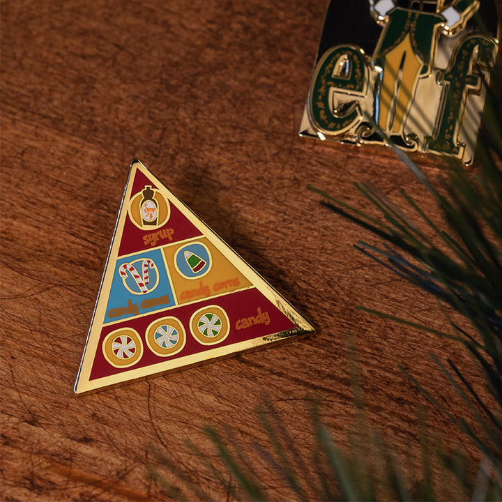 Elf Christmas Enamel Pin Badge Set 1.1