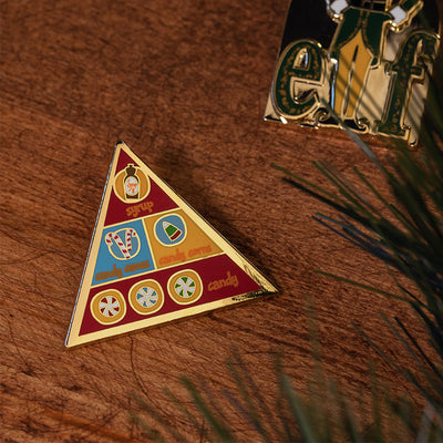 Pin Kings Elf Christmas Enamel Pin Badge Set 1.1